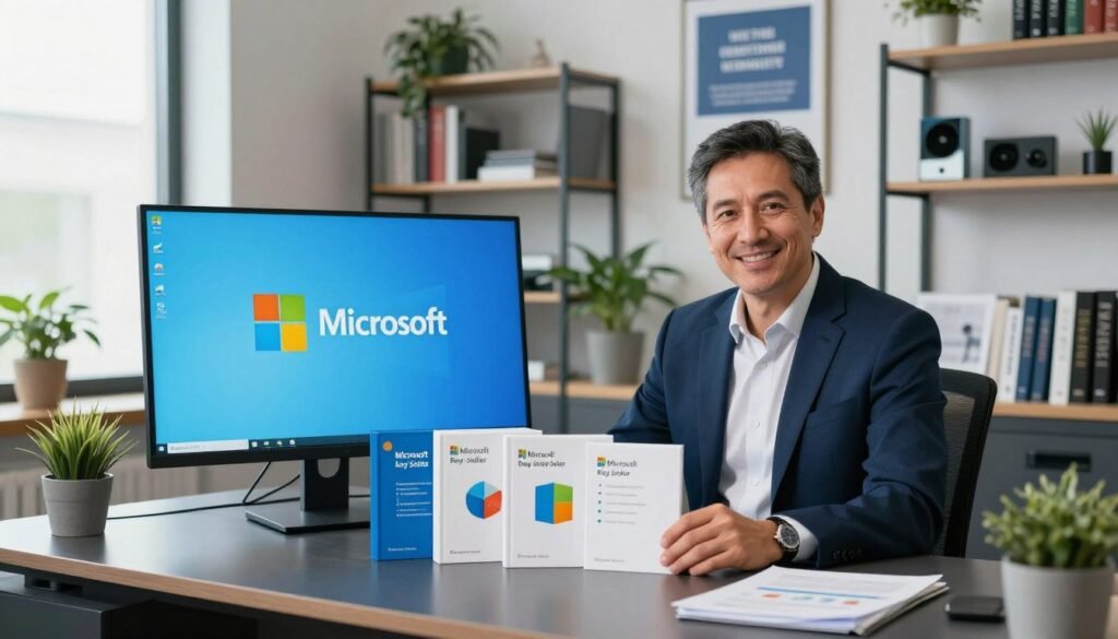 Verifying a trustworthy Microsoft key seller before purchase